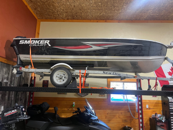 2022 SMOKERCRAFT 14 WITH 15 HP YAMAHA 4 STROKE 