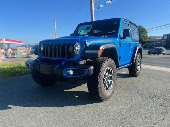 2024 JEEP WRANGLER 2 DR RUBICON CONVERTIBLE LOADED V6 AUTO 14K