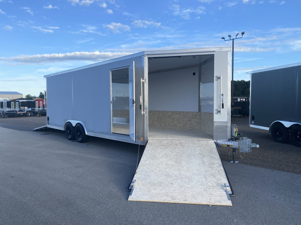 2027 EMBECK 8.5 X 27 ALL ALUMINUM ALL SPORT TRAILER 5200 LB AXLE
