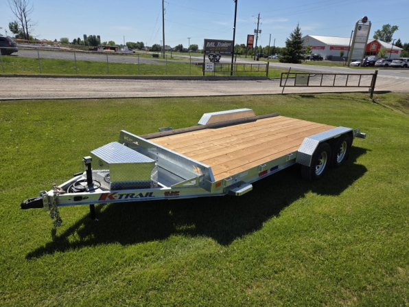 2027 K TRAIL 5 TON 16 FT EQUIPMENT GALVANIZED TRAILER 